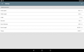 Airsoft Ballistics Calculator screenshot 3