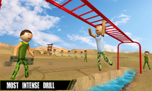 Stickman US Army Training School Stickman Ropehero screenshot 11