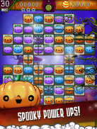 Halloween Swipe - Carved Pumpkin Match 3 Puzzle screenshot 2