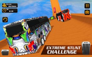 Real Mega Ramp Bus Stunt: Fearless Bus Driver 2019 screenshot 0