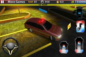 卡车停车3D：消防车 screenshot 2