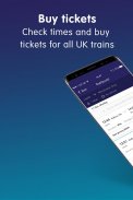 Northern train tickets & times screenshot 2