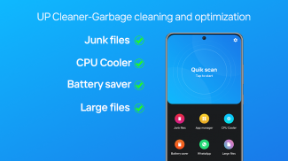 UP Cleaner - Booster and Optimizer screenshot 1