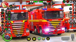 Police Fire Truck Game 2022 screenshot 3