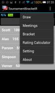 Tournament bracket rated screenshot 2