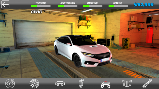 Racing Honda Car Simulator 2021 screenshot 1