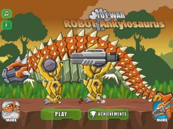 Robot Ankylosaurus Toy War screenshot 5