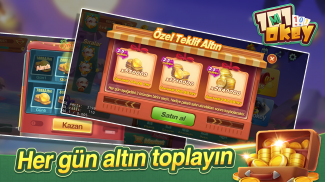 Mİ 101 OKEY-Yüzbir Okey Slots screenshot 1