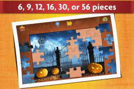 Puzzlespiel Halloween Kinder screenshot 2