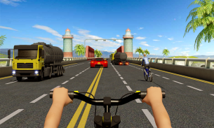 Bicycle Quad Stunt Racing 3D screenshot 0