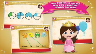 Prinzessin First Grade Spiele screenshot 2