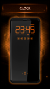 Led Orange Theme - Art Fine Always On Display screenshot 1