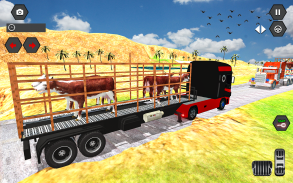 Animal transport Truck game 3d screenshot 2