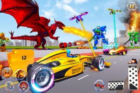 Flying Dragon - Car Robot Game screenshot 4