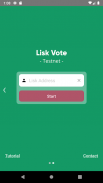 LiskVote screenshot 2