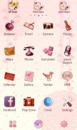 Colorful Theme Precious Pinks screenshot 2