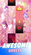 Piano Pink Heart Tiles screenshot 3