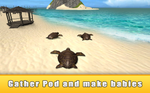 Ozean Schildkröte Simulator 3D screenshot 2