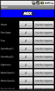 MSX Ringtones screenshot 2