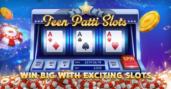 Vegas Teen Patti - 3 Card Poker & Casino Games screenshot 1