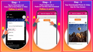 Saver for Instgram – Photo & video download screenshot 2