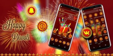 Diwali Crackers Launcher Theme screenshot 3