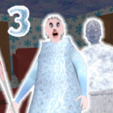 Scary Frozen Granny Queen & Ice Grandpa Horror Mod Icon