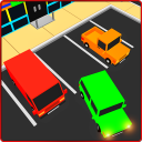 Mobil Parkir Crash Blocky Sim