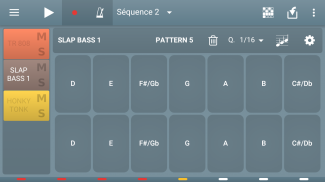MIDI Sequencer screenshot 1