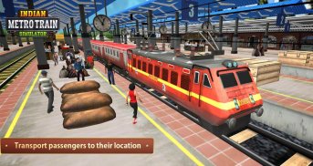 Indian Metro Train Simulator screenshot 0