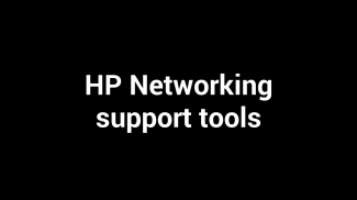 HP Networking screenshot 0