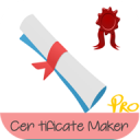 Certificate Maker Icon
