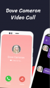 Dove Cameron Video Call and live Chat ☎️ ☎️ screenshot 1