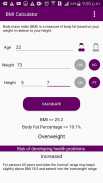 BMI - BFP Calculator screenshot 0