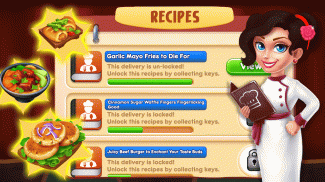 Tasty Cooking Restaurant Jogos screenshot 1