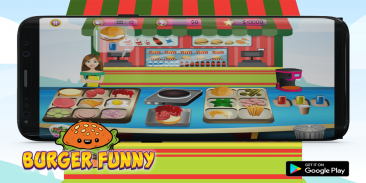 Burger Funny: Cook, Prepare Hamburgers Bar screenshot 4