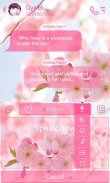 Sakura GO Keyboard Theme screenshot 4