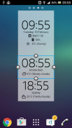 Digital Clock Widget Xperia screenshot 2