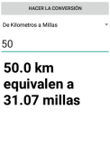 Miles to Kilometers Converter screenshot 0