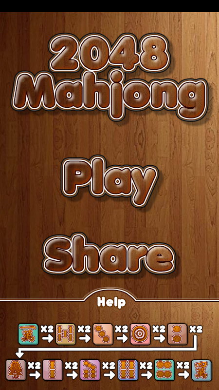 Mahjong 2048 