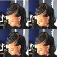 Mohawk Braid Hairstyles screenshot 8
