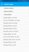 IoTool LIFX Actions screenshot 2