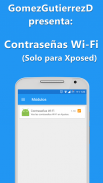 Contraseñas Wi-Fi (Xposed) screenshot 0