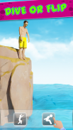 Cliff Flip Diving 3D - Swimming Pool Flip Master screenshot 0