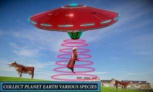 Alien Flying UFO Simulator Space Ship Attack Earth screenshot 13