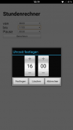 Simple Working Hour Calculator screenshot 3