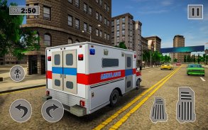 Robot Car Games: Ambulance 3D screenshot 5