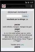 Lombard Dictionary screenshot 1