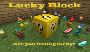 Lucky Gold Block Mod for MCPE screenshot 0