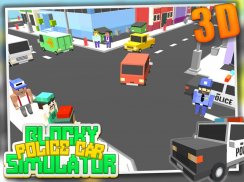Polizeiwagen-Simulator 3D screenshot 2